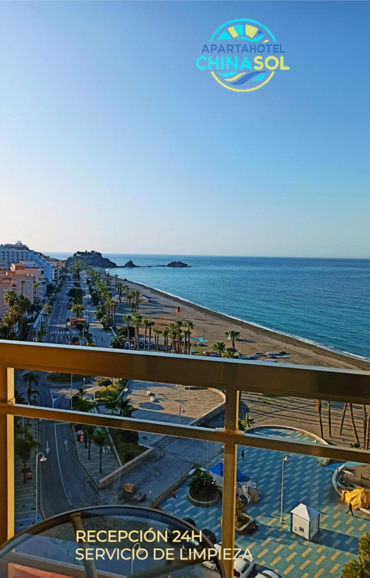 Apartahotel Chinasol Con Parking Y Desayuno Almuñécar Kültér fotó